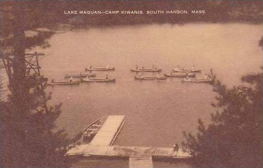 Massachusett South Hanson Lake Maquan Camp Kiwanis Artvue