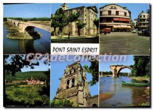 Modern Postcard Pont Saint Esprit