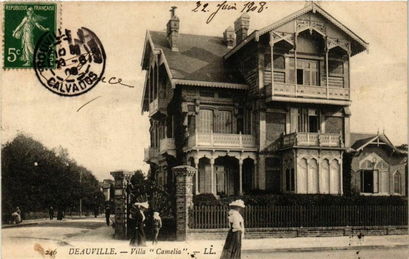 CPA DEAUVILLE Villa Camelia (863247)