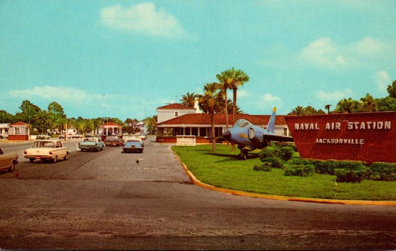 Florida Jacksonville Naval Air Station Entrance 1967