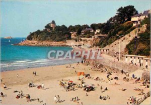 Postcard Modern Dinard Pearl of the Emerald Coast Great Beach