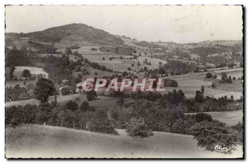 The Guillerme Postcard Old Mount Carchois and the valley of Terrasson