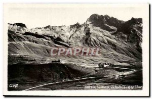 Old Postcard The Lautaret and Galibier Grand rock