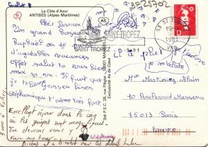 BF25702 antibes a m  france  front/back image