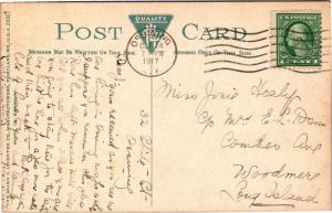 Ossining-On-Hudson NY Dr. Holbrook's School Main Building, c1917 Postcard M10