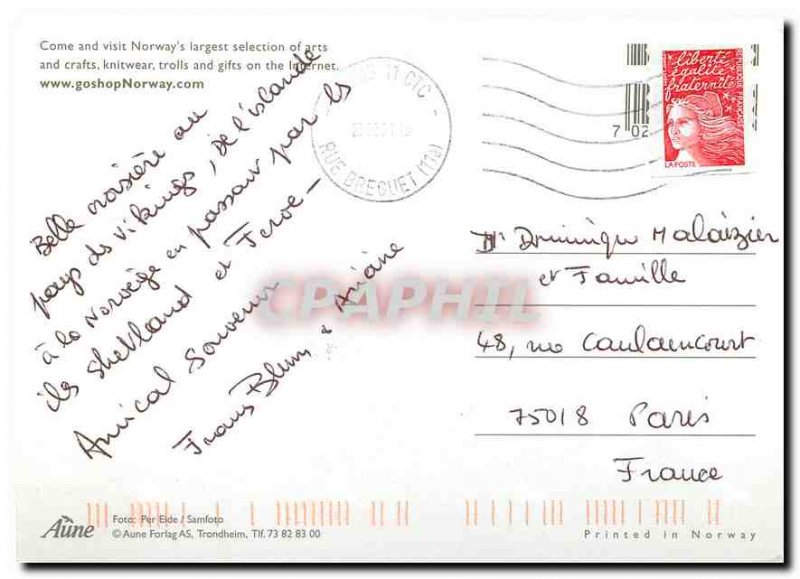 Postcard Modern Bergen