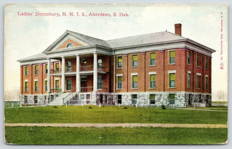 Aberdeen SD~NNIS Northern Normal & Industrial School~Ladies' Dormitory~1913 