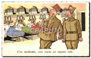Militaria - Humor - Humor - Illustration - Old Postcard