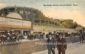 The Derby Racers Revere Beach, MA, USA Postal Used Unknown 