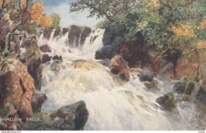 SWALLOW FALLS, 1900-10s; TUCK 7876