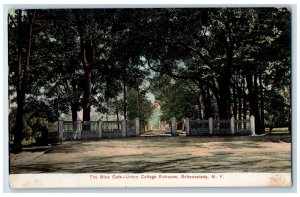 1908 The Blue Gate-Union College Entrance Schenectady New York NY Postcard