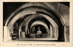 CPA St-GILLES-du-GARD - La Crypte et le Tombeau de St-GILLES (459235)