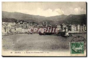 Old Postcard Bastia The Old and New Ports