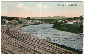 View at Brownville, Me