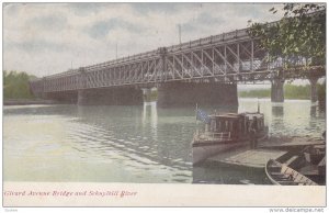 PHILADELPHIA, Pennsylvania; Girard Avenue Bridge and Schuylkill River, 00-10s