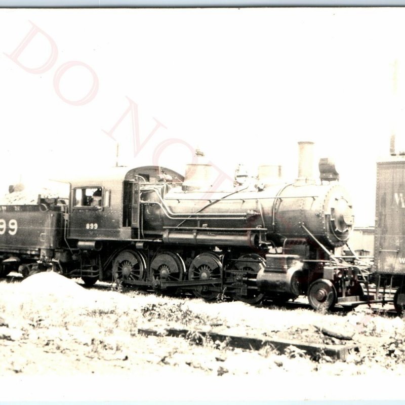 c1930s L&N 899 Locomotive RPPC Louisville Nashville Railway Michigan Central A50