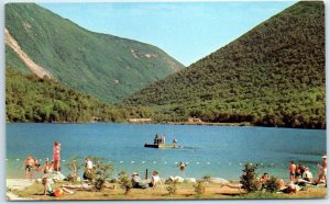 Postcard - Echo Lake, Franconia Notch - New Hampshire