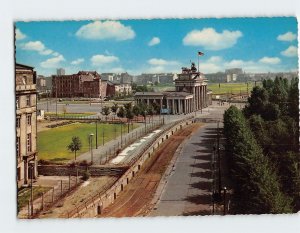 Postcard Brandenburger Tor, Berlin, Germany