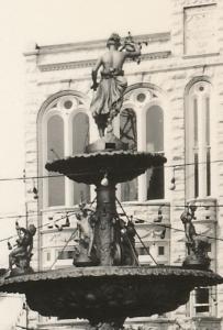 RPPC Entrance to Fountain Square Park - Bowling Green KY, Kentucky