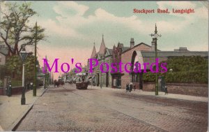 Lancashire Postcard - Stockport Road, Longsight, Manchester  HM750