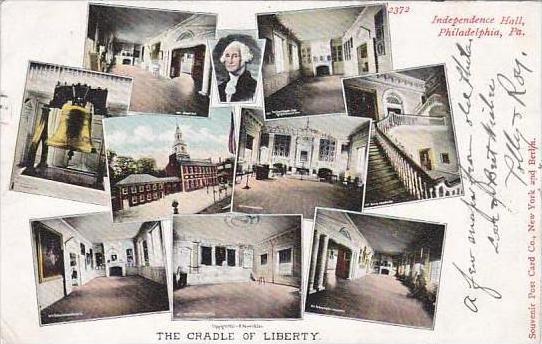 Pennsylvania Philadelphia Indepndence Hall The Cradle Of Liberty 1906 Artvue