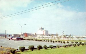 Asheville NC North Carolina ASHEVILLE AIRPORT TERMINAL Vintage AVIATION Postcard