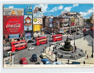 Postcard Piccadilly Circus, London, England