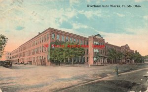 OH, Toledo, Ohio, Overland Auto Works Factory, 1915 PM, Curteich No A-29829