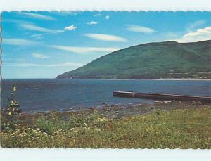 Unused Pre-1980 TOWN VIEW SCENE Gaspe Nord Quebec QC p8004