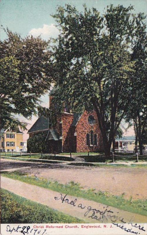 New Jersey Englewood Christ Reformed Church 1907