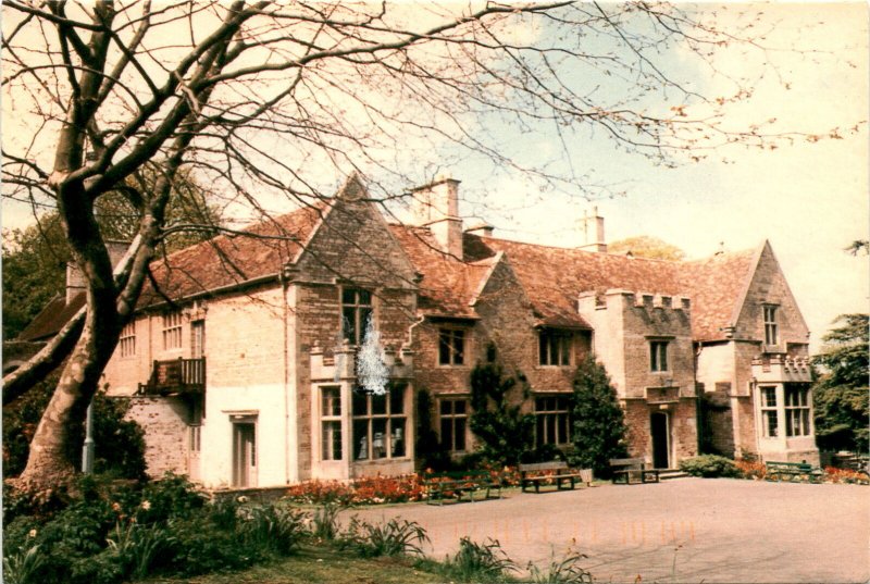 Historic Rushden Hall Postcard from Northamptonshire