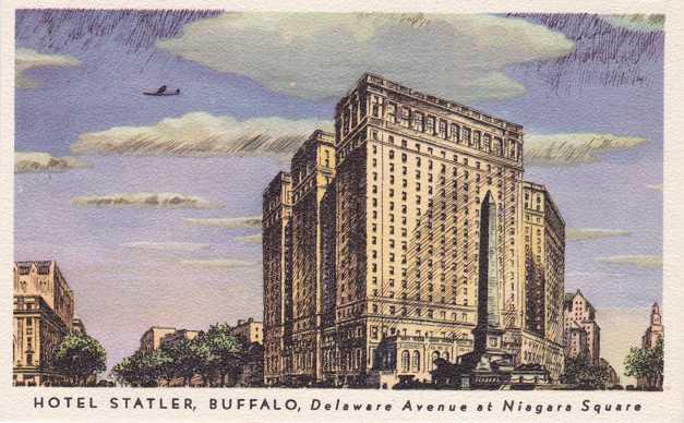 Hotel Statler on Delaware Avenue - Buffalo NY, New York - Linen