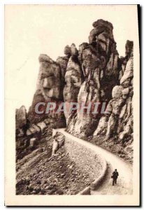 Old Postcard Meyrueis Rock Bouilleres Natural Tunnel 2.500m Meyrueis