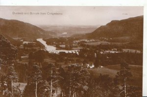 Scotland Postcard - Dunkeld & Birnam From Craigiebarns - Real Photo - Ref 6648A