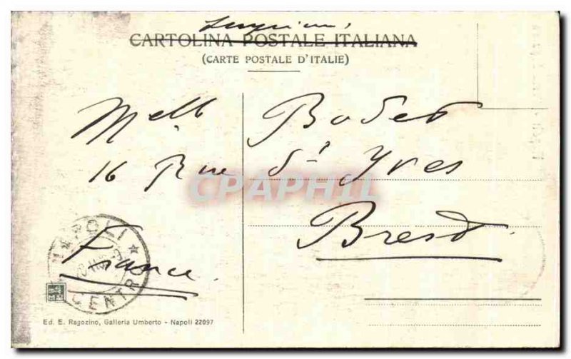 Postcard Old Napoli Porta Capuana