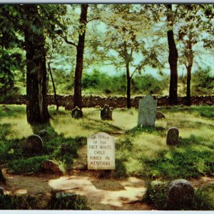 1957 Harrodsburg, KY Grave First White European Child Pioneer Memorial Park A238