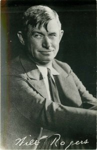 Will Rogers, Angeleno, RPPC