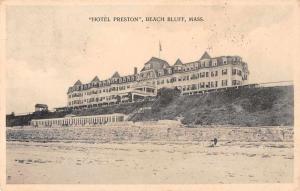 Beach Bluff Massachusetts Hotel Preston Antique Postcard J59890