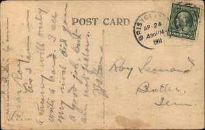 Bristol Virginia Tennessee YMCA c1910 Postcard