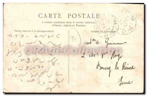 Postcard Old Arcueil Cachan Interior Du Parc De Provigny Ruins I'Ermitage
