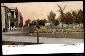 PEI CHARLOTTETOWN Queen Square Gardens Pub by Warwick Bros & Rutter - DB