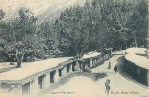 Pakistan Palak Barian Bazar marketplace vintage postcard c.1912