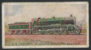 Canada 1930s Train | Imperial Tobacco Company Railway Engines Cigarettes Card