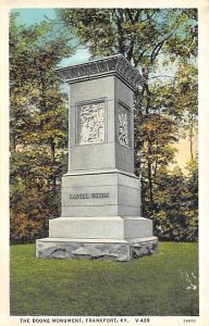 The Boudin monument Frankfort Kentucky  