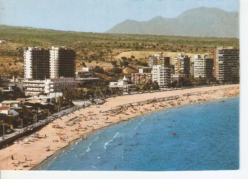 Postal 045825 : Costa Blanca. Benidorm. Playa