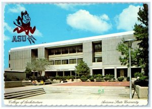 1989 College Architecture Arizona State University Tempe Arizona Posted Postcard