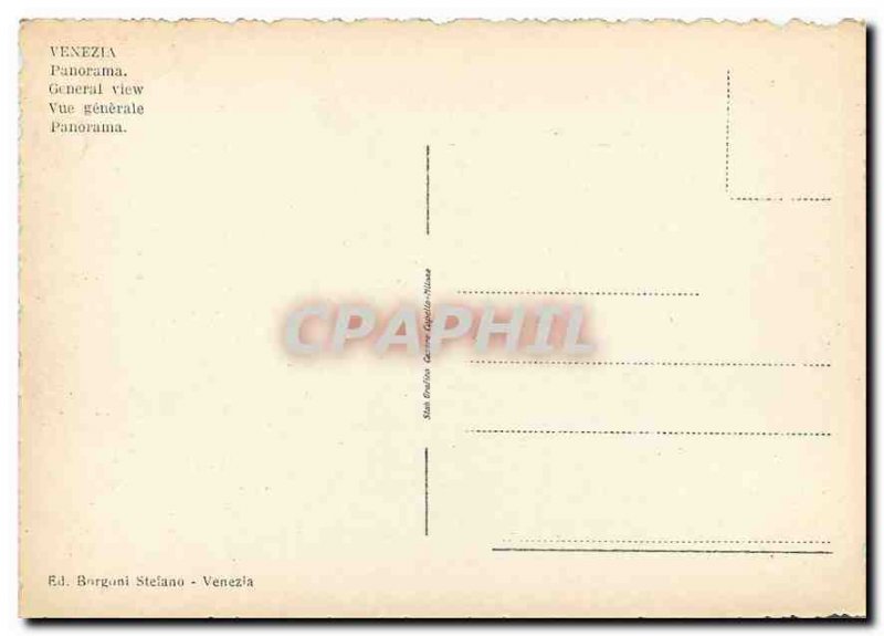 Modern Postcard Venezia General view
