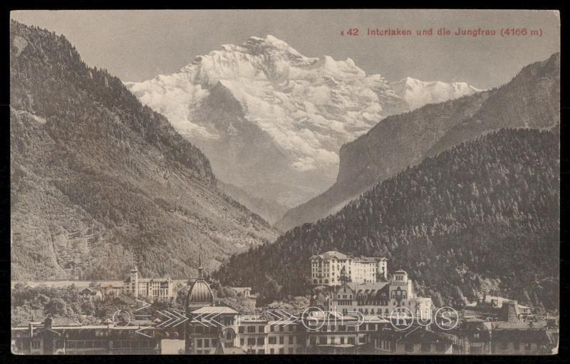 Interlaken und die Jungfrau