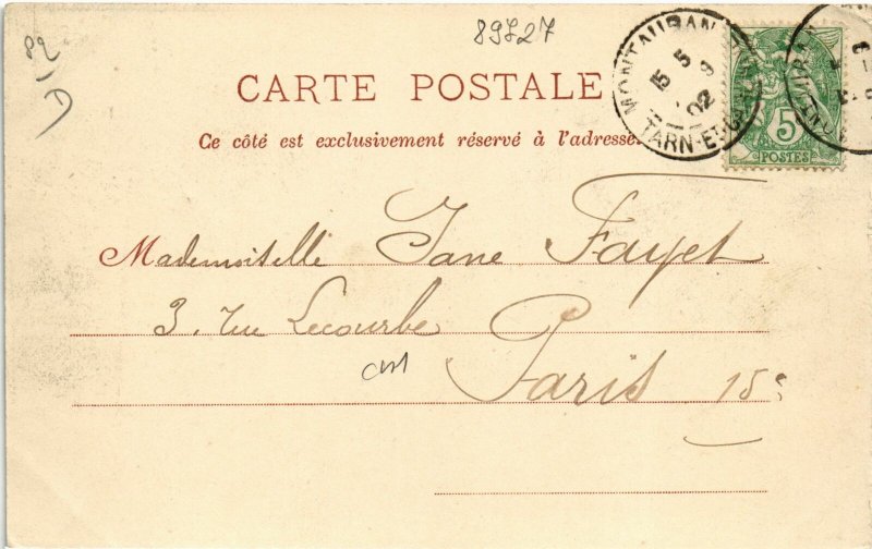 CPA MONTAUBAN Promenade Mortarieu (89727)