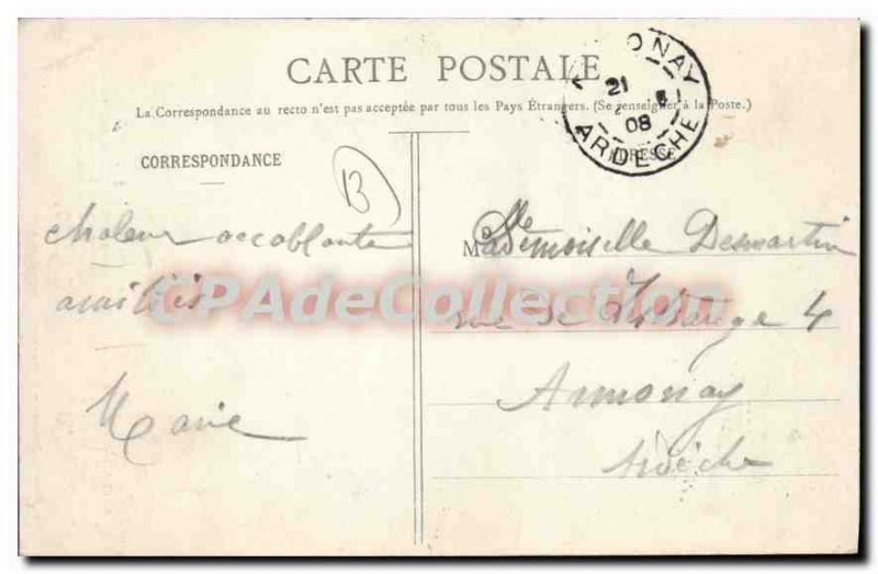 Old Postcard Tarascon Porte Saint Jean